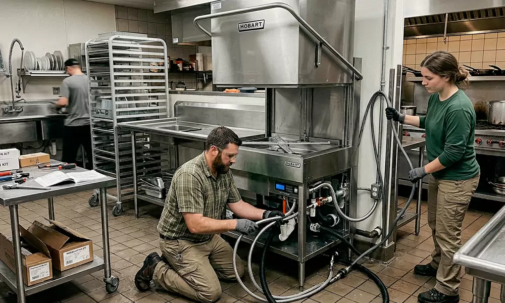 Commercial Dishwasher Installation in Bonita, CA