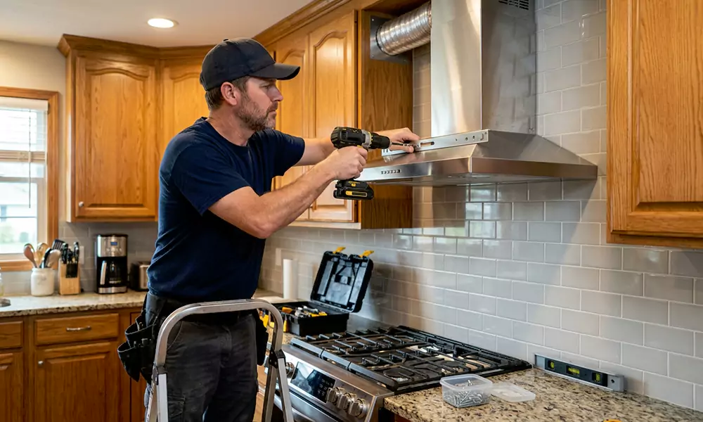 Range Hood Installation in Bonita, CA