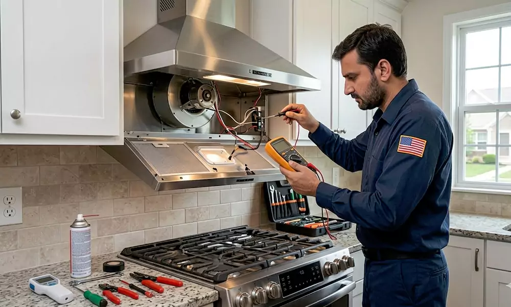 Range Hood Repair in Bonita, CA