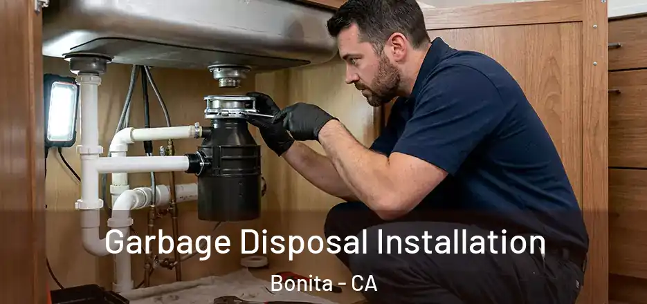  Garbage Disposal Installation Bonita - CA