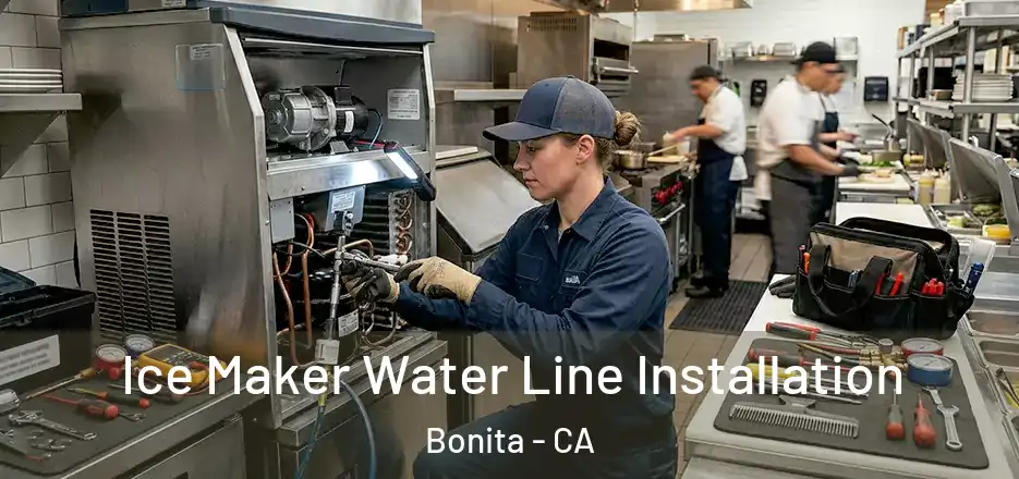  Ice Maker Water Line Installation Bonita - CA
