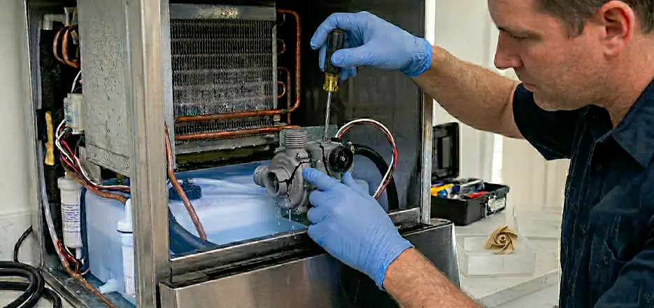 Commercial Ice Maker Water Pump Repair in Bonita