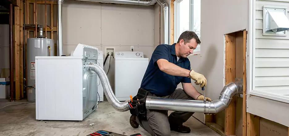 Recessed Dryer Vent Installation Bonita