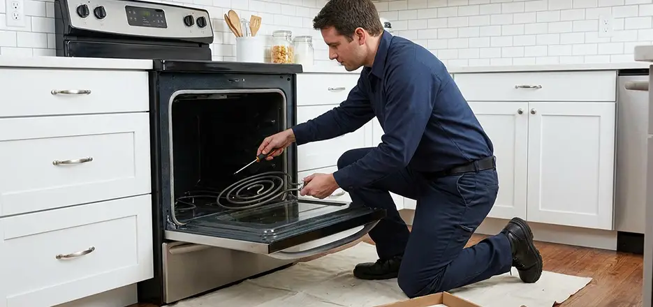 Oven Lower Heating Element Replacement in Bonita